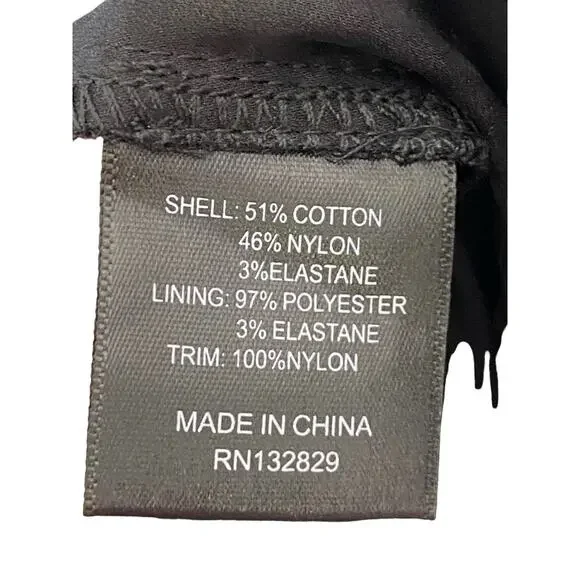 NBD Revolve Bianna Jumpsuit Slim Leg Boned Mesh Adjustable Strap Black Size XXS - Picture 13 of 13